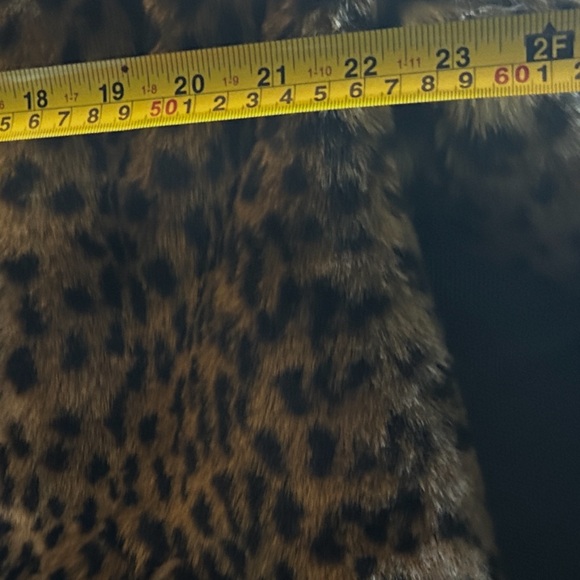 Target faux fur coat jacket leopard cheetah A New Day XXL - Picture 13 of 13